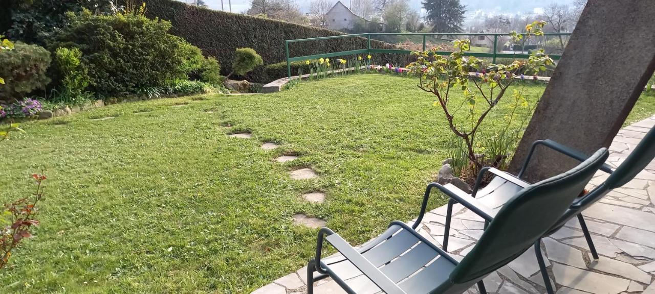 Terrasse, Jardin,, Appartement 80M², Vue Montagne, Wifi, Bureau Bagnères-de-Bigorre Exterior foto